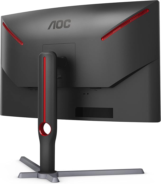 AOC Gaming CQ27G3S Frameless Curved Gaming Monitor QHD 2K 2560x1440 1000R VA 165Hz 1ms FreeSync PremiumBlack (Renewed)