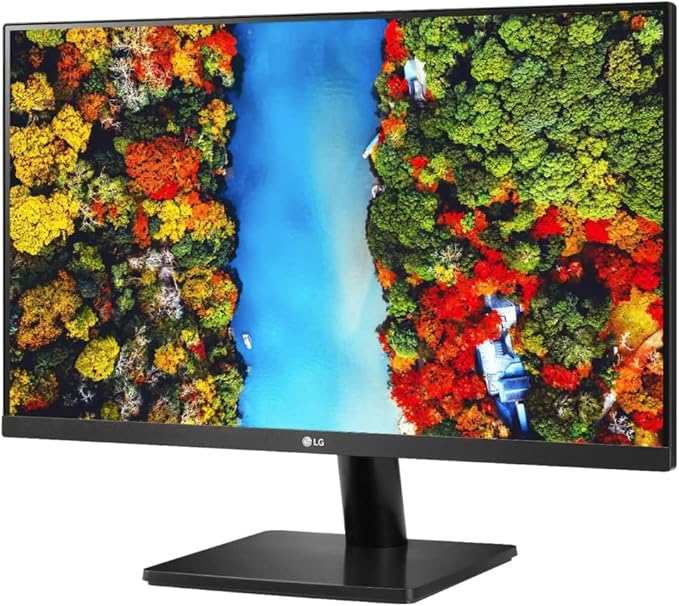 LG - 27 Full HD IPS Monitor with AMD FreeSync and a 3-Side Virtually Borderless Design - Black (Renewed)