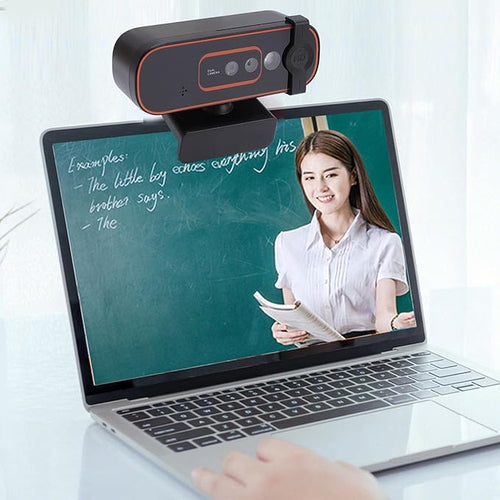1080P Computer Web Camera 1080P 30fps Facial Recognition USB Computer Camera with Private Cover Mic