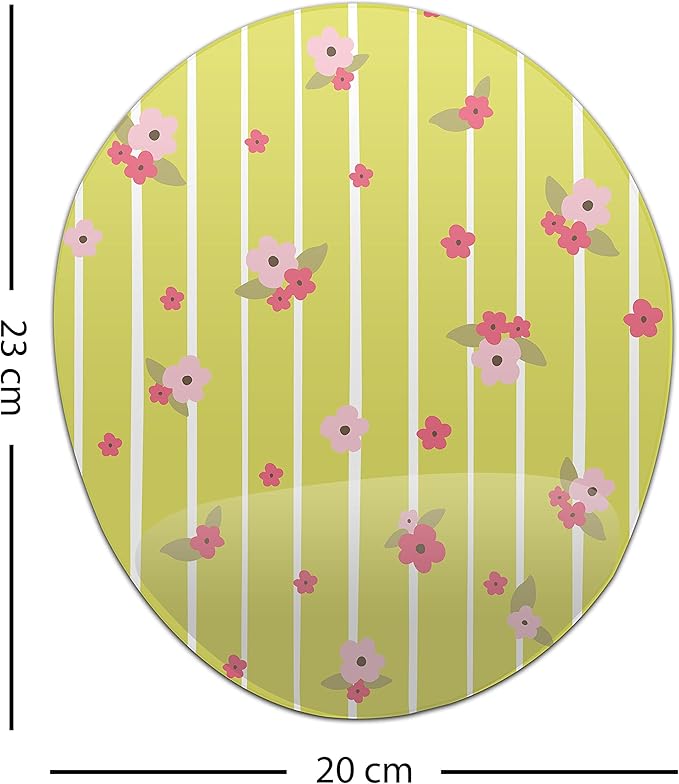 Ergonomic Mouse Pad with Wrist Rest Digital Printed Mouse Mat for Tendon Sheath Problems Non-Slip Base for Office and Home Size: 20 x 23 cm