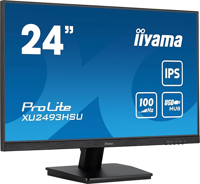 24 iiyama XU2493HSU-B7 IPS 1ms HDMI/DP/USB spks