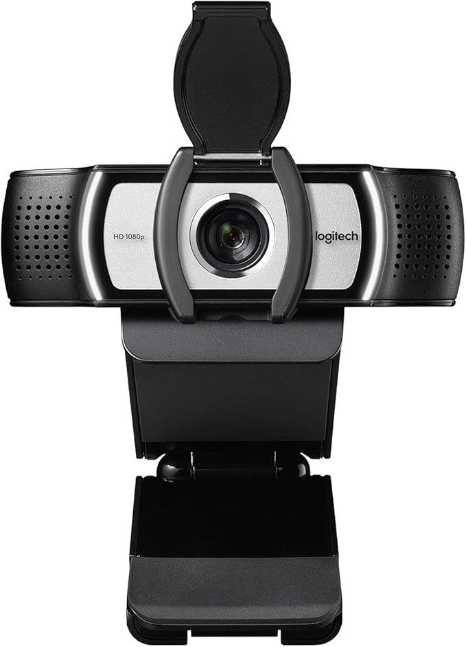 Logitech C930e 1080P HD Video Webcam - 90-Degree Extended View Microsoft Lync 2013 and Skype Certified - Black