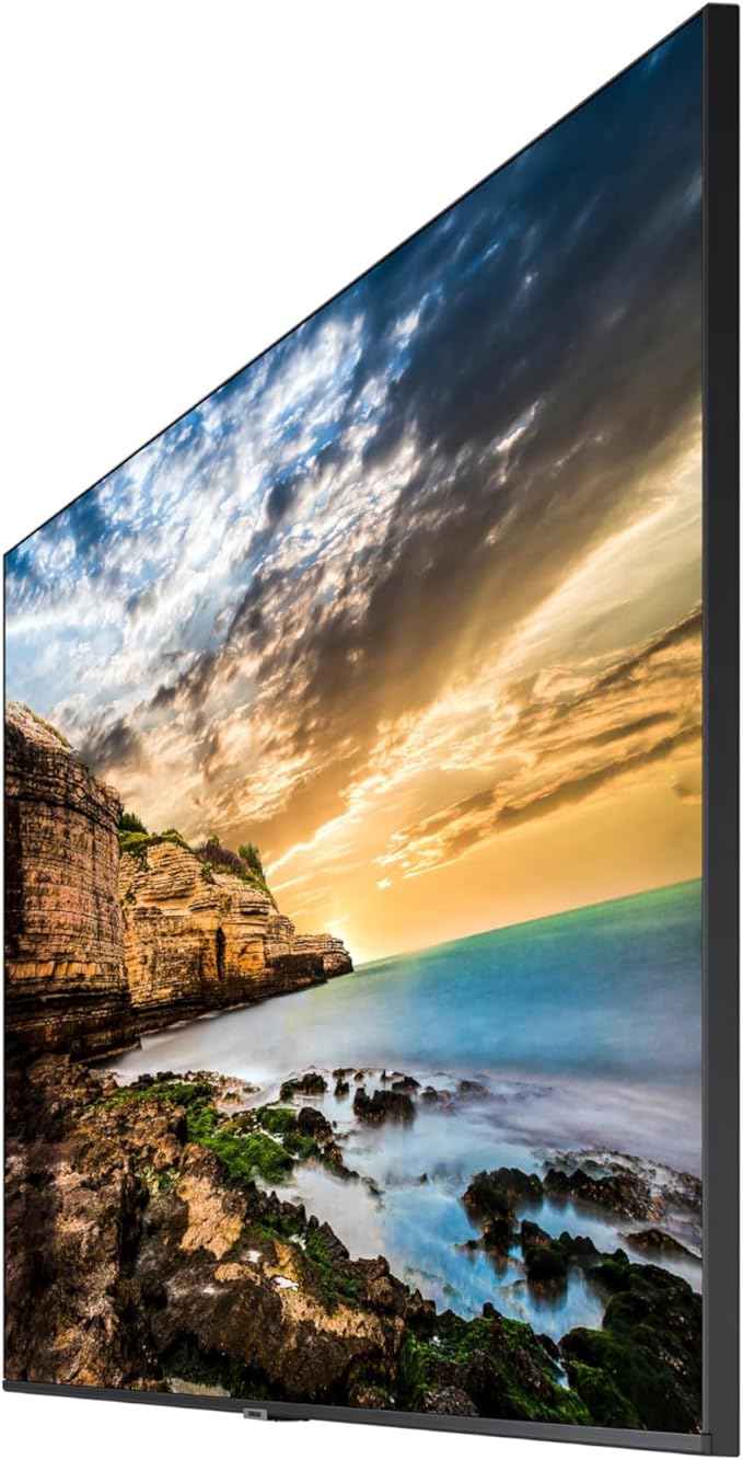 SAMSUNG 43” QET Series LFD Display with Integrated MagicInfo Lite Player Crystal 4K Processor and UHD Resolution 8ms Response Time 300 nit Home UI Built-in Speakers LH43QETELGCXZA
