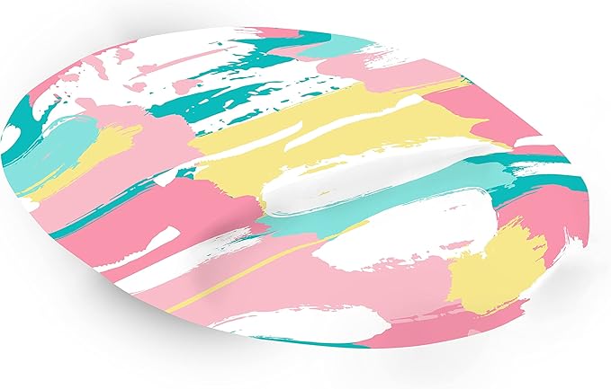 Ergonomic Mouse Pad with Wrist Rest Digital Printed Mouse Mat for Tendon Sheath Problems Non-Slip Base for Office and Home Size: 20 x 23 cm