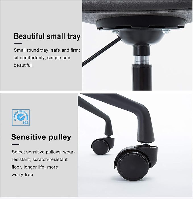 Office Chair Gaming Chair Computer Chair Adjustable Heavy Duty Swivel Chair with High-Density SpongeModern Simplicity Style Office Chair Mid-Back Conference ChairErgonomic Have Computer Ch