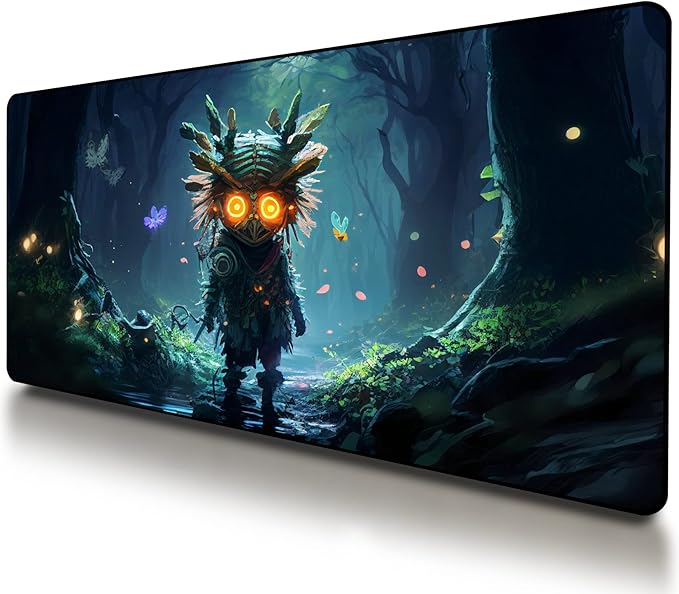 XXL Gaming Mouse Pad - Extra Large Extended Non Slip Mouse Pad - Keyboard and Mouse Desk Pad for Home Office and Study 31.5 x 15.7 in