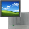 17 inch Capacitive Multi-Touchscreen Industrial Embedded Win-10 PC Monitor IP65 Screen with 10 Points Touch Display i5+RAM 8G+256G SSD Integrated Phoenix2pin HD-MI-Out &amp USB Ports