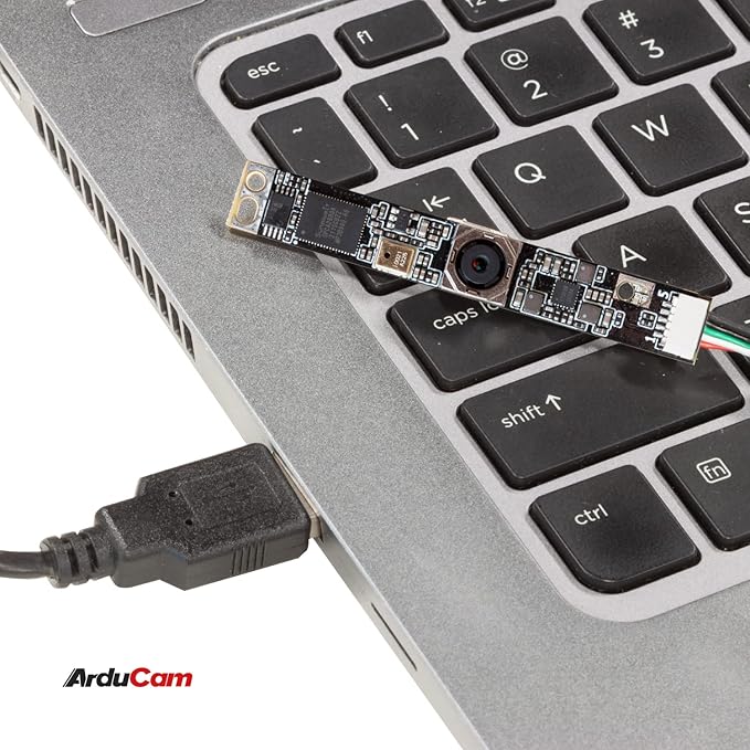 Arducam 8MP Autofocus USB Camera IMX179 Lightburn Camera with Microphone Ultra HD Embedded Webcam for PC and Raspberry Pi Compatible with Linux Windows and Mac OS