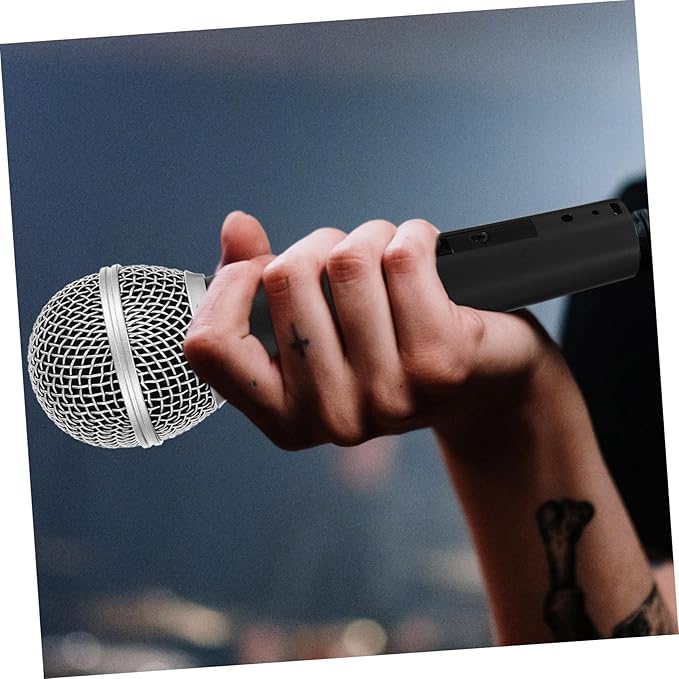 Kisangel Professional Dynamic Wired Vocal Mic for KTV and Stage Performance Handheld Microphone with Cable and Clip