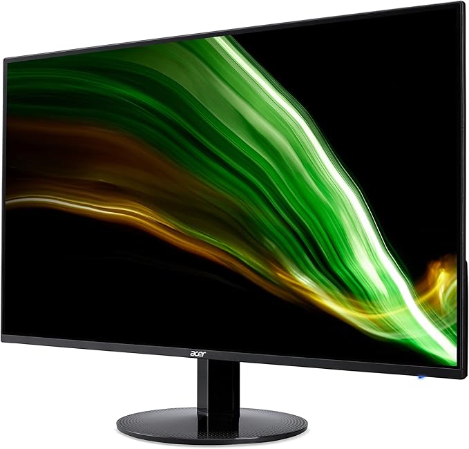 acer SB241Y Abi 23.8 Full HD (1920 x 1080) VA Zero-Frame Home Office Monitor | AMD FreeSync Technology | Ultra-Thin Stylish Design Vision Care | Low Blue Light | Tilt | HDMI &amp VGA Ports