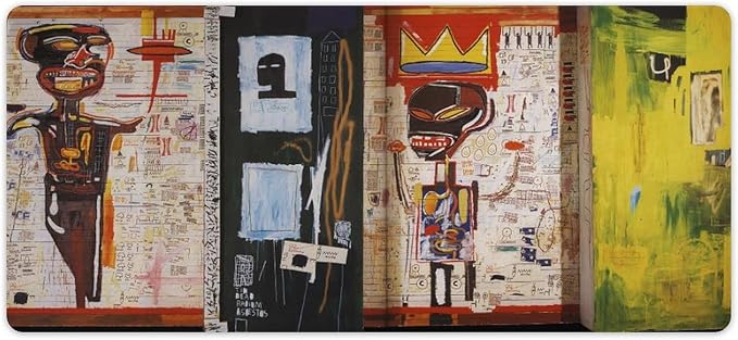 Jean Michel Basquiat Grillo Art Mouse Pad for Home Office Gaming 40x90cm