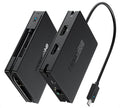 Cable Matters 8-in-1 Portable 40Gbps USB4 Hub (USB 4 Dock) Dual DisplayPort 4K@60Hz Single DP 4K@240Hz/8K@60Hz 100W PD Gigabit Ethernet Limited macOS Display Support Thunderbolt 4 Compatible