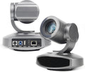 RGBlink 4K PTZ Camera HDMI AI Auto-Tracking 10X Optical Zoom USB3.0 LAN HDMI PTZ Camera for Church Worship Education Conference Events RGB10X-UUAI-BK（Real 4K Output