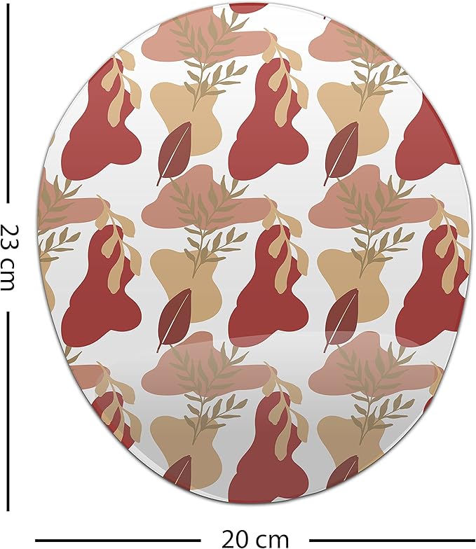 Ergonomic Mouse Pad with Wrist Rest Digital Printed Mouse Mat for Tendon Sheath Problems Non-Slip Base for Office and Home Size: 20 x 23 cm