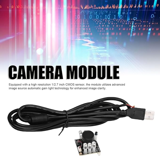 Zopsc Middle Screen Cam OV2719 USB Camera Module 1080P UVC 1/2.7in CMOS Sensor Plug and Play Industrial Webcam Module with OTG