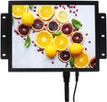 VSDISPLAY 12.1 12.1 Inch 800x600 700nit TFT Industrial Monitor VS121ZJ01 with DVI VGA Port Built-in Dual SpeakersMetal Shell with Bracket