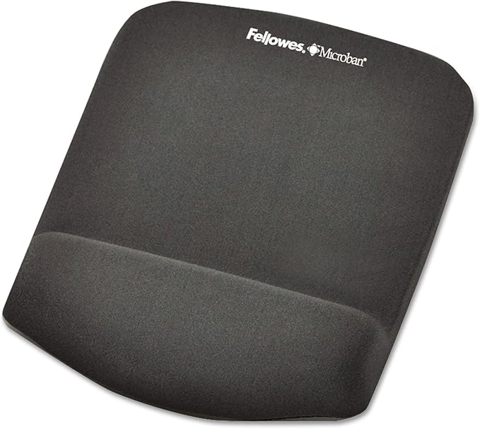 Fellowes 9252201 PlushTouch Mouse Pad Wrist Rest Graphite Color