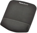 Fellowes 9252201 PlushTouch Mouse Pad Wrist Rest Graphite Color