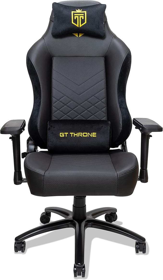 Gaming Chair – Big and Tall Reclining Computer Chair with 3D Armrests Adjustable Backrest Ergonomic Support Holds Up to 300 lbs – Premium Gamer Seat