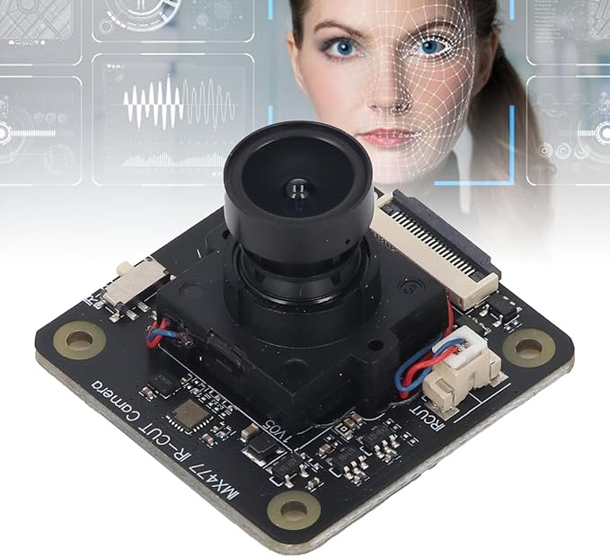 IMX477 Camera Module 12.3MP 4056x3040 Sensor for RP 5 4B 3B 0 Pico with 90° FOV Backlight Imaging AI Applications