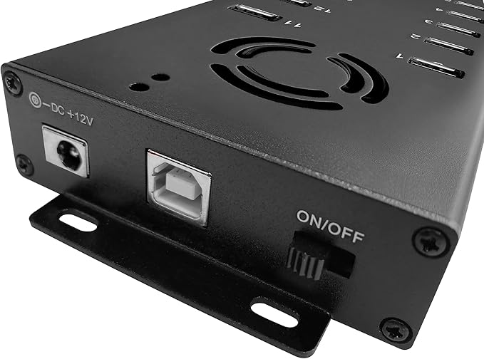 UHPPOTE Industrial Grade 20 Port USB2.0 Hub Data Sync