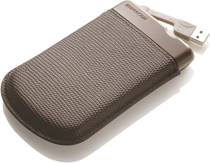 Freecom Tough Drive Leather best-in-class Aerodynamics attributed USB Connection Shockproof External mobairuha-dodoraibu