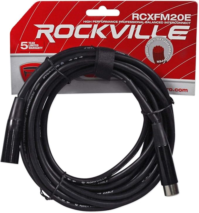 Audiosavings Bundle: Se Electronics V7 VE Vintage Edition Supercardioid Dynamic Handheld Microphone Bundle with Rockville RCXFM20E-B 20 Foot Female to Male XLR Mic Cable Black 100% Copper (2 Items)
