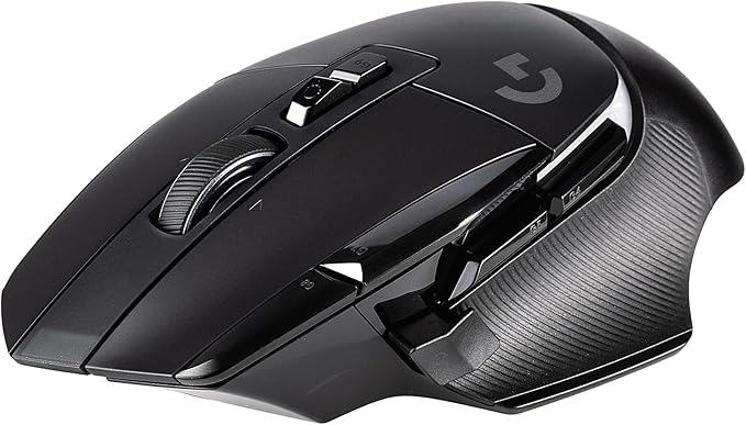Logitech G G502 X Plus Lightspeed Wireless RGB Gaming Mouse Bundle Including: Mouse Pad Fiber Cloth