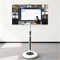 Rolling Swivel Portable Smart Screen 21.5 24 27 32 1080p/4K Touchscreen Monitor for Car RV Office Presentation(8+128gb(4k)32IN)