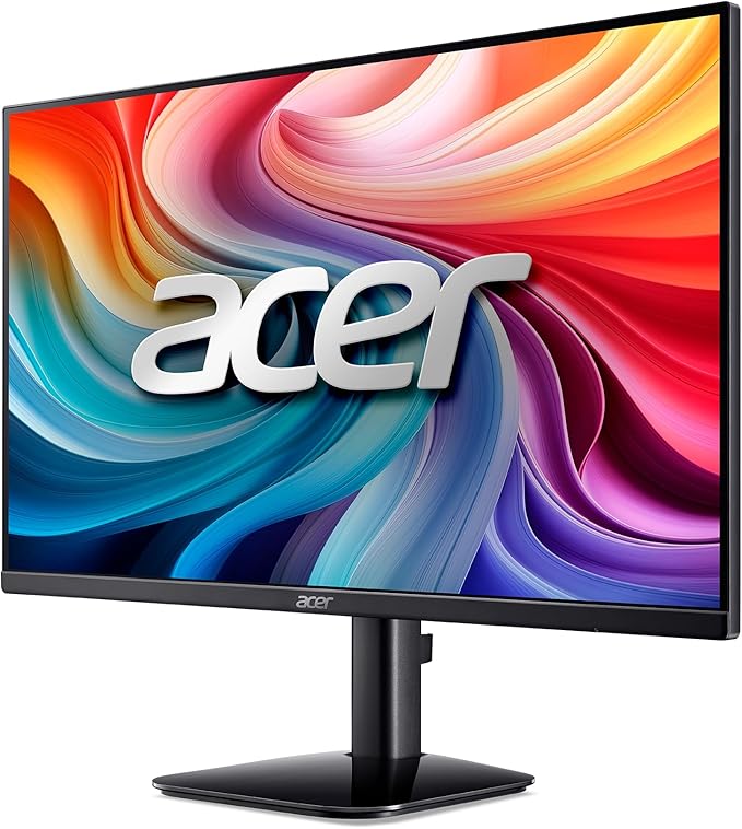 acer KB252Q E0bi 24.5 IPS Full HD (1920 x 1080) Zero-Frame Gaming Office Monitor AMD FreeSync Technology Up to 100Hz Refresh 1ms (VRB) Low Blue Light Tilt HDMI &amp VGA Ports