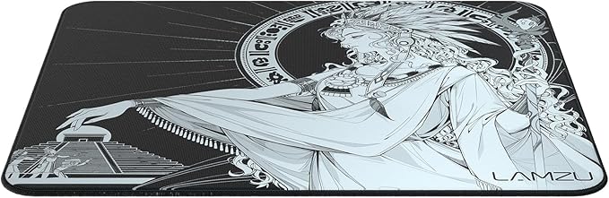 Lamzu Maya Control Gaming Mouse Pad Slimflex Based 490 * 420 * 3mm Cloth Surface Narrow&ampLow Stitching for Gamers