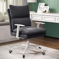 Office Chair Gaming Chair Computer Chair Ergonomic Computer Chair with Thick Padding BackrestExecutive Home Office ChairBig and Tall Upholstered Desk Chair Armrest Height Adjustable S