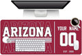 ANTKING Arizona Mouse Pad Custom Name and Number Desk Pad for Men Women Youth Gifts
