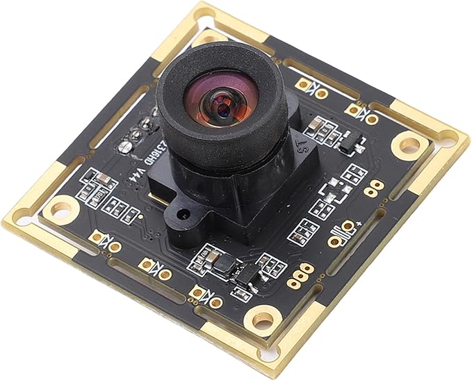 AYNEFY USB Camera Module HD 2MP Manual Focusing Camera with 100 Degree Wide Angle and Dual Microphones for Computer and Laptop Applications