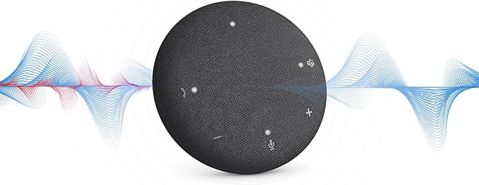 Dell Pro Wired Speakerphone - SP325 - USB-C Zoom/Microsoft Teams Certified 4 Omnidirectional Microphones AI-Based Noise Cancellation Microphones