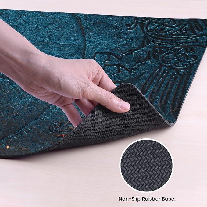 Head Case Designs Officially Licensed Assassin's Creed Logo Valhalla Graphics 37.4 x 15.75 x 0.16 inches (900 x 400 mm) - XL Gaming Office Desk PC Keyboard Mouse Mat Pad