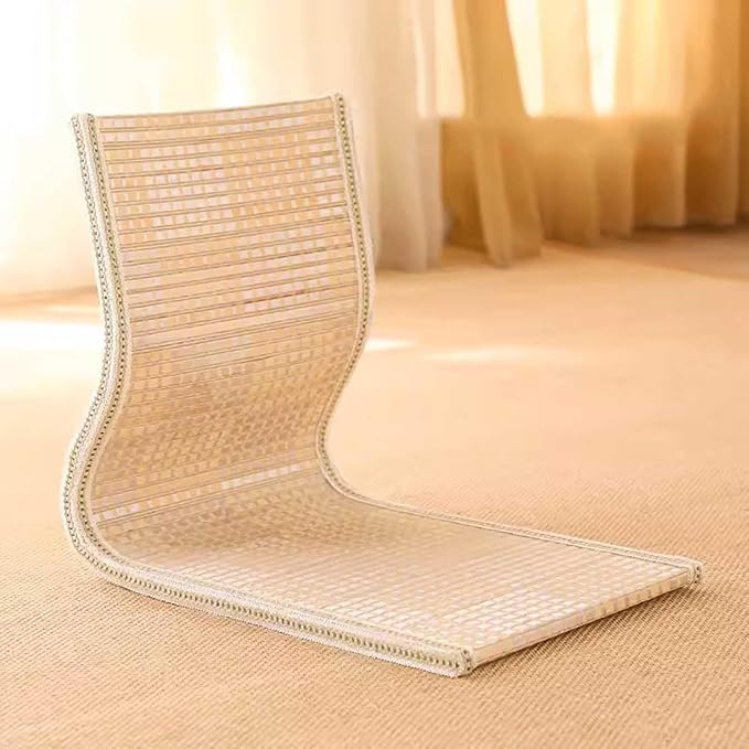 ELEFOCUS Backrest Chair Tatami Chair Bed Seat Dormitory Bedroom Lazy Chair Legless Chair Bay Window Meditation Reading Chair(Color6)