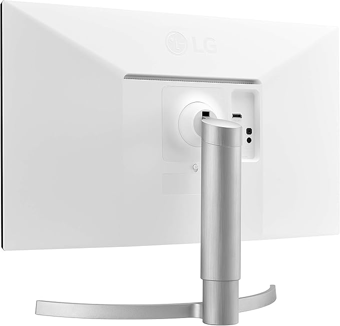 LG 27UL550-W 27-inch 4K UHD (3840 x 2160) Ultrafine Computer Monitor IPS AMD FreeSync Tilt/Height/Pivot Adjustable Stand HDR10 HDMI DisplayPort Black Stabilizer White