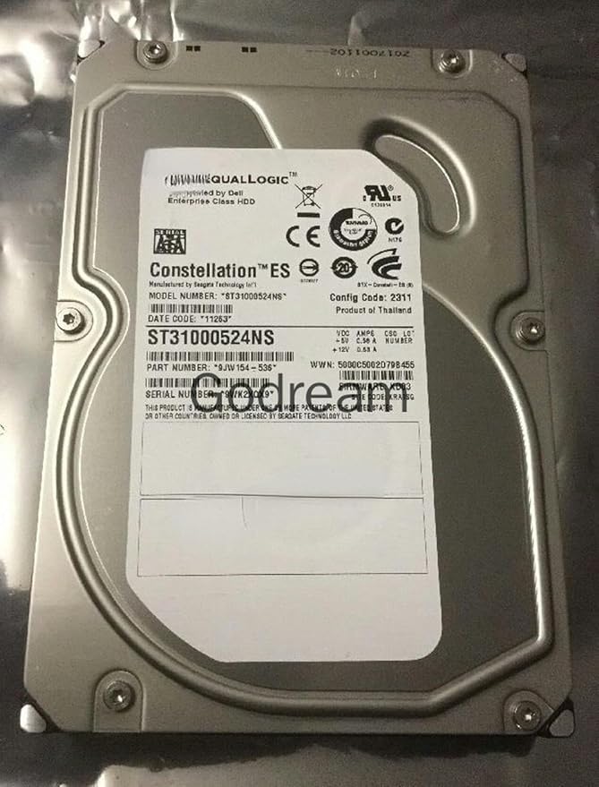 for PS4000 PS5000 PS6000 Hard Disk 1TB 7.2K SATA ST31000524NS