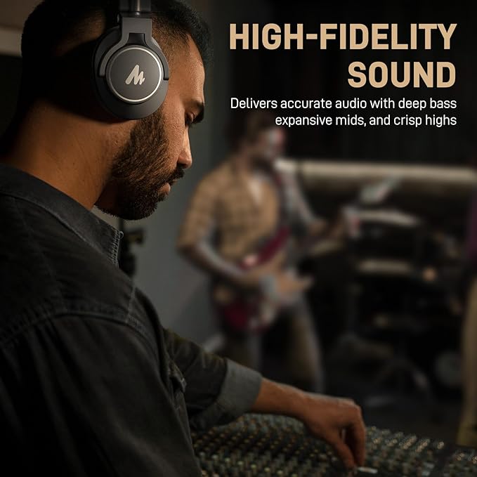 MAONO USB XLR Dynamic Microphone Studio Headphone Bundlefor Studio Recording Streaming Content Creation(PD300XT+MH700)