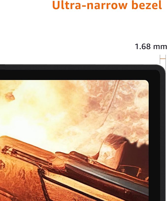 Amazon Basics 24 Inch (23.8 inch viewable) Gaming Monitor FHD 1080P 165Hz VESA Compatible Adaptive sync 1ms Response Black