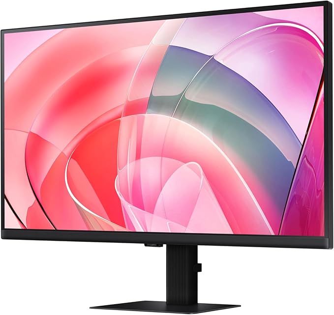 SAMSUNG 27-Inch ViewFinity S7 (S70D) Series 4K UHD High Resolution Monitor with HDR10 Multiple Ports Easy Setup Stand Advanced Eye Care LS27D702EANXGO 2024