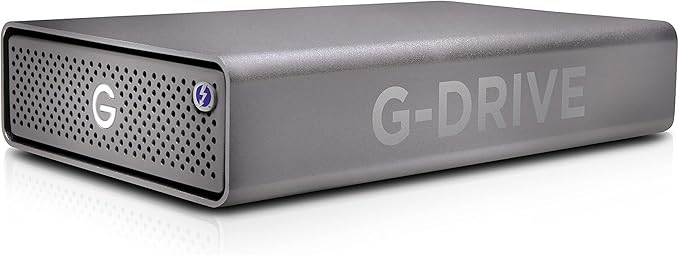 SanDisk Professional 6TB G-DRIVE Enterprise-Class Desktop Hard Drive HDD Ultrastar Drive Inside USB-C (5Gbps) USB 3.2 Gen 1 - SDPH91G-006T-NBAAD
