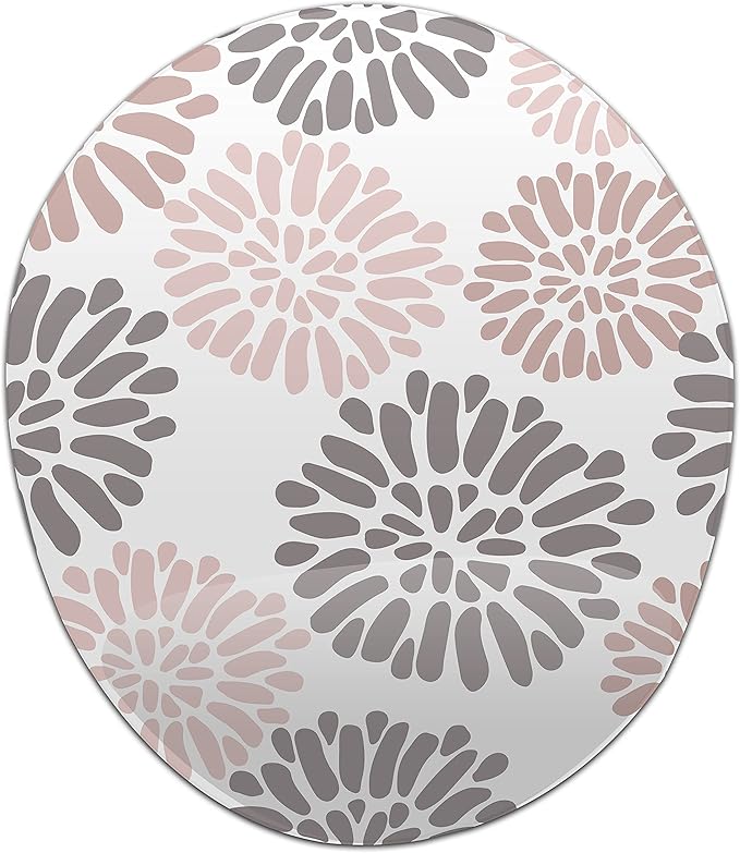 Ergonomic Mouse Pad with Wrist Rest Digital Printed Mouse Mat for Tendon Sheath Problems Non-Slip Base for Office and Home Size: 20 x 23 cm