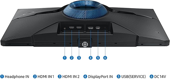 SAMSUNG 25 Odyssey G4 Series FHD Gaming Monitor IPS 240Hz 1ms G-Sync Compatible AMD FreeSync Premium HDR10 Ultrawide Game View DisplayPort HDMI Fully Adjustable Stand LS25BG402ENXGO