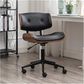 Adjustable Office Computer Chair with Armrest Gaming Chair Office Furniture Solid Wood Computer Chairs Swivel Chair Lifting Office Chairs(Black)