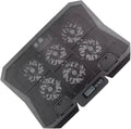 Laptop Cooling Pad 15.6-inch with 6 Quiet Fans Adjustable Speed Blue LED Laptop Cooler Stand for Gaming and Office Use