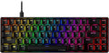 HyperX Alloy Origins 65 - Full Size Mechanical Gaming Keyboard Red Switch RGB LED Backlit Double Shot PBT Keycaps Computer Gamer Wired Linear Keyboard for PC Xbox PlayStation Black (Renewed)