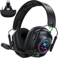 Wireless Gaming Headset for Xbox Series X|S Xbox One PC PS5 PS4 Mac Switch 2.4 GHz Wireless &amp Bluetooth 5.4 Gaming Headphones with Noise Canceling Microphone 50Hr Battery 50mm Drivers-Bla