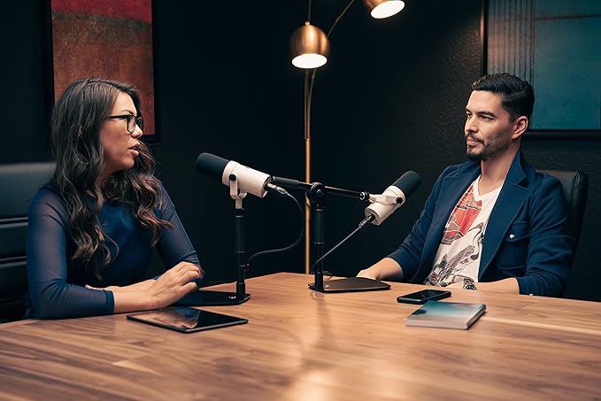Universal Audio SD-1 Standard Dynamic Microphone White &amp UA Volt 2 USB Audio Interface for Recording podcasting and Streaming with Essential Audio Software Including $400 in UAD Plug-ins